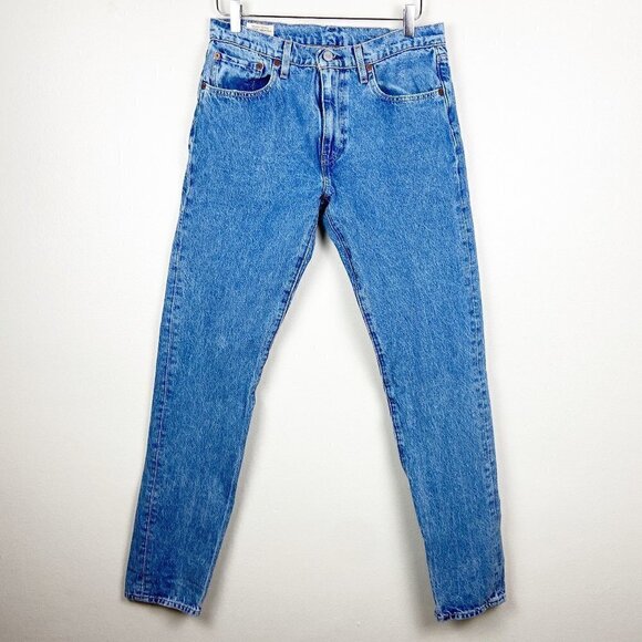 LEVI'S | Men's 512's Tapered Leg Medium Wash Blue Jeans 32x34 - Picture 1 of 9
